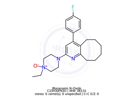 Chemical structure of Blonanserin Impurity 20