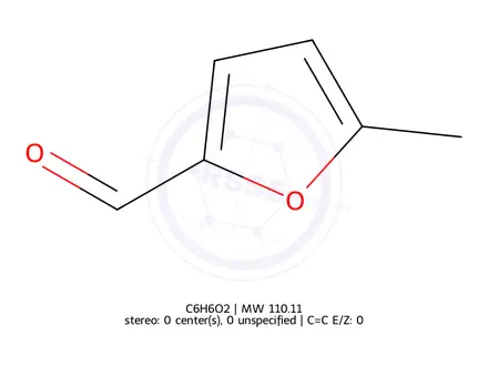 Chemical structure of 5-methylfuran-2-carbaldehyde