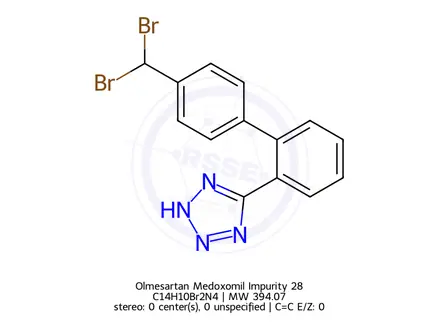 Chemical structure of Olmesartan Medoxomil Impurity 28