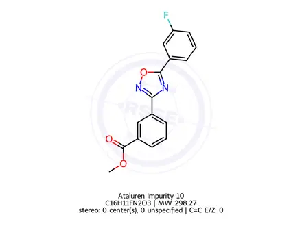 Chemical structure of Ataluren Impurity 12