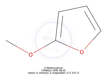 Chemical structure of 2-Methoxyfuran