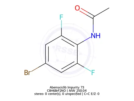 Chemical structure of Abemaciclib Impurity 73