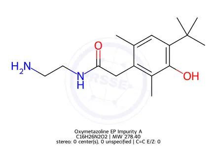 Chemical structure of Oxymetazoline EP Impurity A