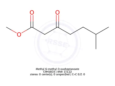 Chemical structure of Methyl 6-methyl-3-oxoheptanoate