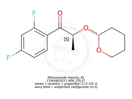 Chemical structure of Efinaconazole Impurity 41