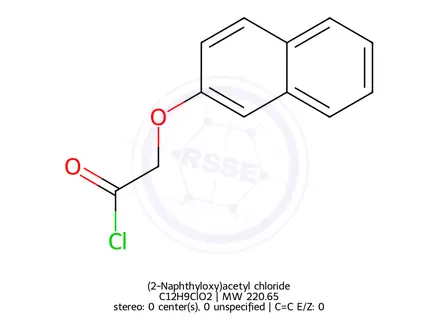 Chemical structure of (2-Naphthyloxy)acetyl chloride