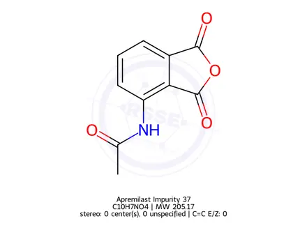 Chemical structure of Apremilast Impurity 37