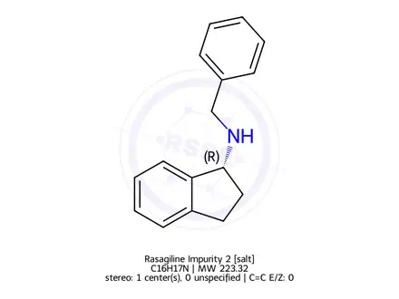 Chemical structure of Rasagiline Impurity 2