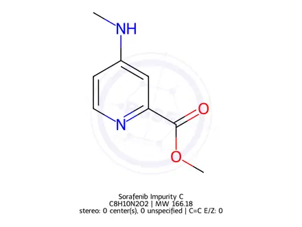 Chemical structure of Sorafenib Impurity C