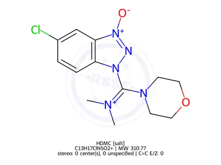 Chemical structure of HDMC