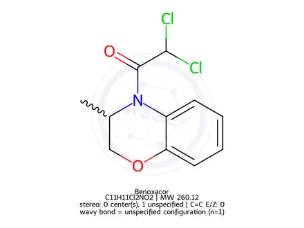 Chemical structure of Benoxacor