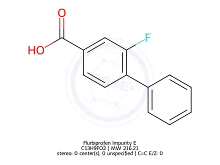 Chemical structure of Flurbiprofen Impurity E
