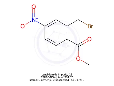 Chemical structure of Lenalidomide Impurity 16