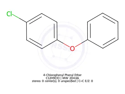 Chemical structure of 4-Chlorophenyl Phenyl Ether