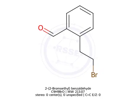 Chemical structure of 2-(2-Bromoethyl) benzaldehyde