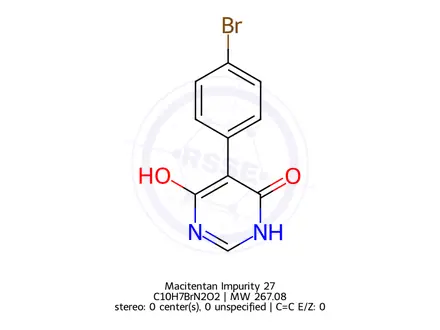 Chemical structure of Macitentan Impurity 27