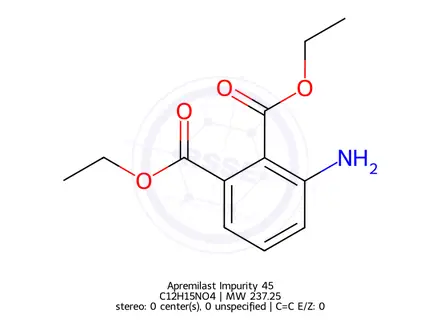 Chemical structure of Apremilast Impurity 45