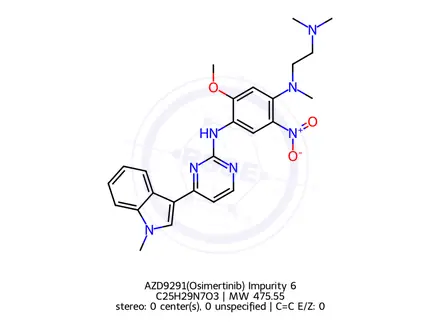 Chemical structure of AZD9291(Osimertinib) Impurity 6