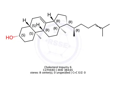 Chemical structure of Cholesterol EP Impurity C