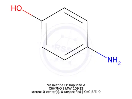 Chemical structure of Acetaminophen Impurity K HCl