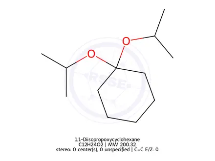 Chemical structure of 1,1-Diisopropoxycyclohexane