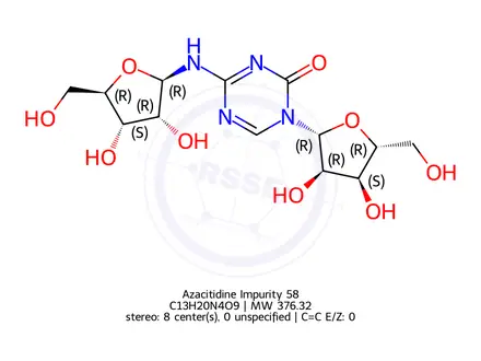 Chemical structure of Azacitidine Impurity 29