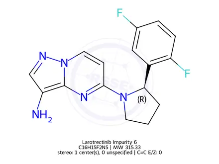 Chemical structure of Larotrectinib Impurity 6