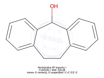 Chemical structure of Nortriptyline EP Impurity I