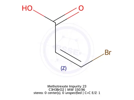 Chemical structure of Methotrexate Impurity 23