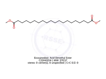 Chemical structure of Eicosanedioic Acid Dimethyl Ester