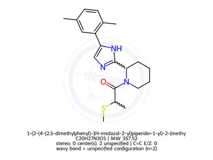 Chemical structure of Imidazole Related Compound 4