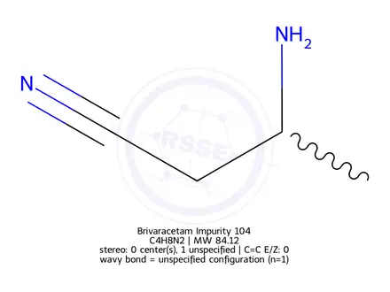 Chemical structure of Brivaracetam Impurity 104