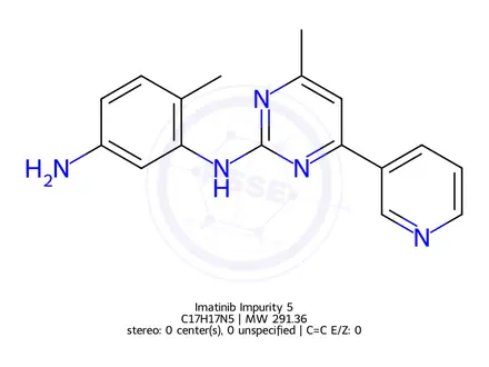 Chemical structure of 6-Methyl-N1-(4-methyl-6-(pyridin-3-yl)pyrimidin-2-yl)benzene-1,3-diamine