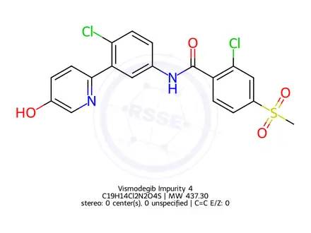 Chemical structure of Vismodegib Impurity 4