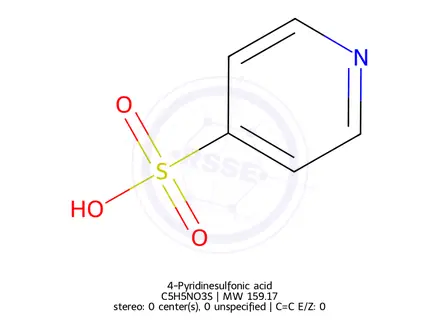 Chemical structure of 4-Pyridinesulfonic acid