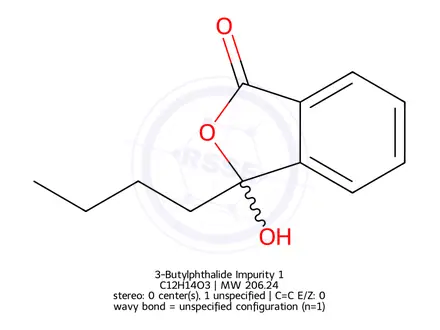 Chemical structure of Butyphthalide Impurity 57