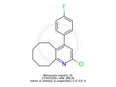 Chemical structure of Blonanserin Impurity 25