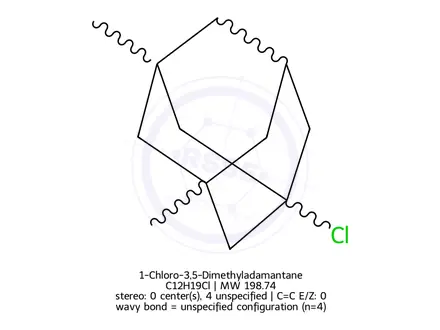 Chemical structure of Adamantane Impurity C