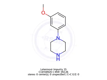 Chemical structure of Letermovir Impurity 41