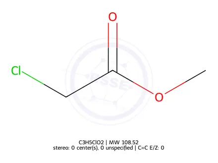 Chemical structure of Methyl chloroacetate