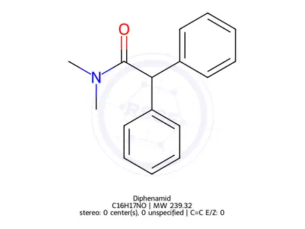 Chemical structure of Diphenamid