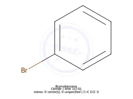 Chemical structure of Bromobenzene