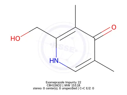 Chemical structure of Esomeprazole Impurity 22