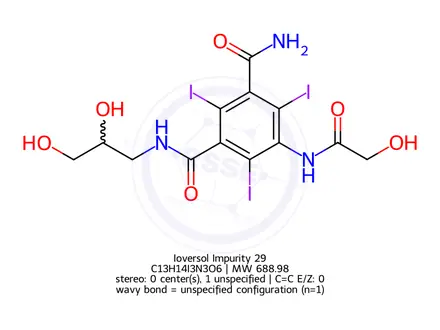 Chemical structure of Ioversol Impurity 29