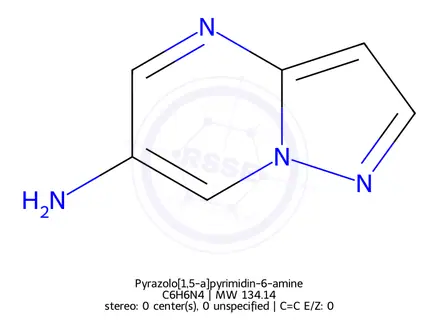 Chemical structure of Pyrazolo[1,5-a]pyrimidin-6-amine