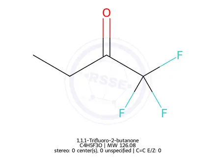 Chemical structure of 1,1,1-Trifluoro-2-butanone