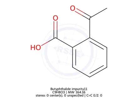 Chemical structure of Butyphthalide impurity11