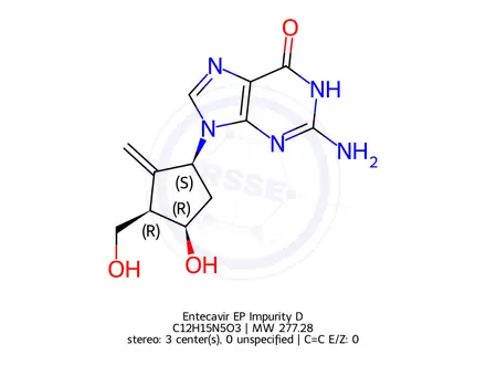 Chemical structure of Entecavir EP Impurity D
