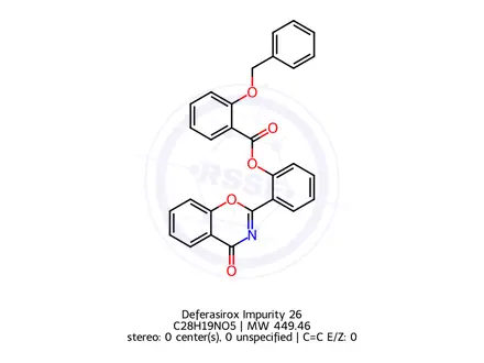 Chemical structure of Deferasirox Impurity 26
