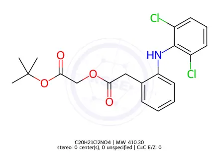 Chemical structure of Aceclofenac Impurity 5